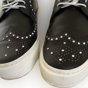 Robert Clergerie Rihanna's Favorite Shoe Black White Variation in Sizing 40 1/2